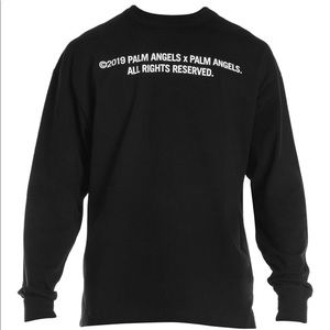 Palm Angels Logo Copyright Graphic Shirt